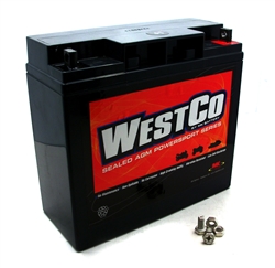 WCP14L WESTCO Motorradbatterie 12V 12Ah 220A (EN) PLATINUM Advanced AGM, WESTCO, Motorradbatterien