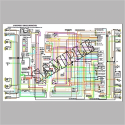 Wiring Diagram BMW R60/6 R75/6 R90/6 1975 - 1976